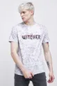 T-shirt bawełniany męski z kolekcji The Witcher x Medicine kolor biały biały
