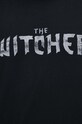 Bavlnené tričko pánske z kolekcie The Witcher x Medicine čierna farba RW22.TSMB59