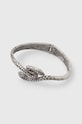 Bransoletka damska z ozdobnymi elementami kolor srebrny RW23.AKD506 srebrny RW23