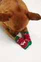 Ponožky pre psa vianočné viac farieb <p>75 % Bavlna, 8 % Polyester, 7 % Polyamid, 5 % Polyvinylchlorid, 5 % Elastan</p>