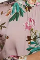 Bluzka damska w kwiaty kolor różowy Damski