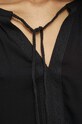Bluzka damska z ozdobnym haftem kolor czarny RW23.BDD304