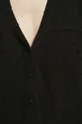 Bluzka damska z ozdobną aplikacją kolor czarny Damski