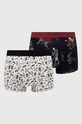 Bokserki bawełniane męskie wzorzyste (2-pack) kolor multicolor dzianina multicolor RW23.BIMA05