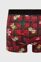 Bokserki bawełniane męskie z domieszką elastanu świąteczne Grinch (2-pack) kolor multicolor multicolor RW23.BIMA50