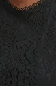 Bluzka damska koronkowa kolor czarny Damski