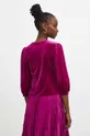 Blúzka dámska ružová farba <p>Hlavný materiál: 95 % Polyester, 5 % Elastan</p>