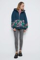Bluza damska wzorzysta kolor zielony RW23.BLD052 turkusowy RW23