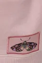 Bluza damska z kapturem kolor różowy Damski