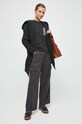 Bluza damska z nadrukiem kolor czarny RW23.BLD103 czarny RW23