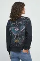 Odzież Bluza bawełniana damska z nadrukiem kolor szary RW23.BLD401 szary