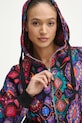 Bluza damska wzorzysta kolor czarny czarny RW23.BLD700