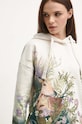 Bluza damska z nadrukiem kolor beżowy RW23.BLD804 beżowy