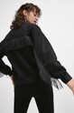 Odzież Bluza damska z aplikacją kolor czarny RW23.BLDA01 czarny
