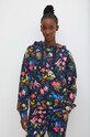 Bluza damska z kolekcji Medicine x Veronika Blyzniuchenko kolor granatowy RW23.BLDB52 granatowy RW23