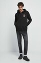 Mikina pánska čierna farba RW23.BLM402 čierna RW23