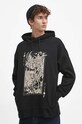 Bluza męska z kapturem kolor czarny pozostałe czarny RW23.BLMA31
