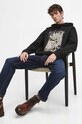 Bluza męska z kapturem kolor czarny RW23.BLMA31 czarny RW23