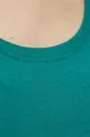 Tričko s dlhým rukávom dámsky zelená farba Dámsky