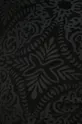 Tričko s dlhým rukávom dámske s textúrou čierna farba Dámsky