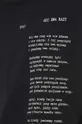 Bavlnené tričko s dlhým rukávom pánske Jubilejná kolekcia Nadácia W. Szymborskej x Medicine čierna farba Pánsky