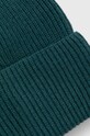 Czapka damska beanie prążkowana z wiskozą kolor zielony RW23.CAD050 turkusowy RW23