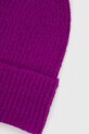 Čepice dámská růžová barva růžová RW23.CAD051