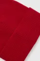 Čepice dámská červená barva 60 % Polyester, 20 % Viskóza, 20 % Polyamid