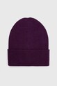 Čiapka dámska fialová farba RW23.CAD071 fialová RW23