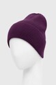 Čiapka dámska fialová farba fialová RW23.CAD071