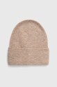 Čepice dámská béžová barva další béžová RW23.CAD503