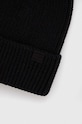 Czapka męska beanie prążkowana kolor czarny czarny RW23.CAM053