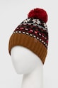 Czapka męska beanie z pomponem kolor multicolor RW23.CAM814 multicolor RW23