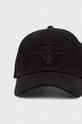 Akcesoria Czapka z daszkiem męska z kolekcji The Witcher x Medicine kolor czarny RW23.CAM950 czarny
