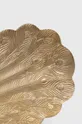 Taca dekoracyjna - paw kolor złoty Unisex