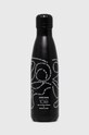 Butelka termiczna 500 ml - Kolekcja jubileuszowa. 2023 Rok Wisławy Szymborskiej x Medicine, kolor czarny czarny RW23.KBU350