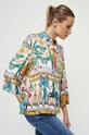 Koszula damska wzorzysta kolor multicolor multicolor RW23.KDD101