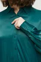 Koszula damska gładka kolor turkusowy Damski