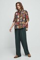 Koszula damska wzorzysta z kolekcji na Dzień Psa kolor multicolor RW23.KKD150 multicolor RW23