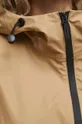 Płaszcz przeciwdeszczowy damski gładki kolor beżowy Damski