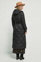 Odzież Płaszcz puchowy damski pikowany kolor czarny RW23.KPD601 czarny