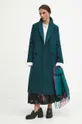 verde Medicine cappotto con aggiunta di lana