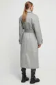 Kabát s prímesou vlny dámsky šedá farba Základná látka: 80 % Polyester, 20 % Vlna Podšívka: 100 % Polyester
