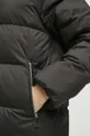 Páperový kabát dámsky čierna farba Dámsky