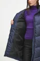 Kabát dámsky z prešívanej látky tmavomodrá farba