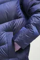 Páperový kabát dámsky fialová farba Dámsky