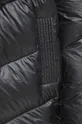 Péřový kabát černá barva