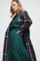 multicolore Medicine cappotto con aggiunta di lana