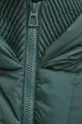 Płaszcz puchowy pikowany kolor zielony