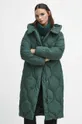 Kabát dámský zateplený DuPont Sorona Radzka x Medicine zelená barva zelená